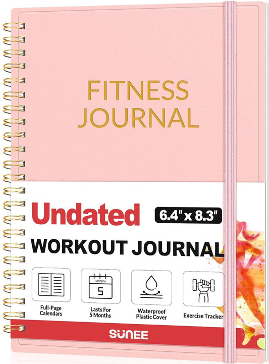 Fitness Journal Pink